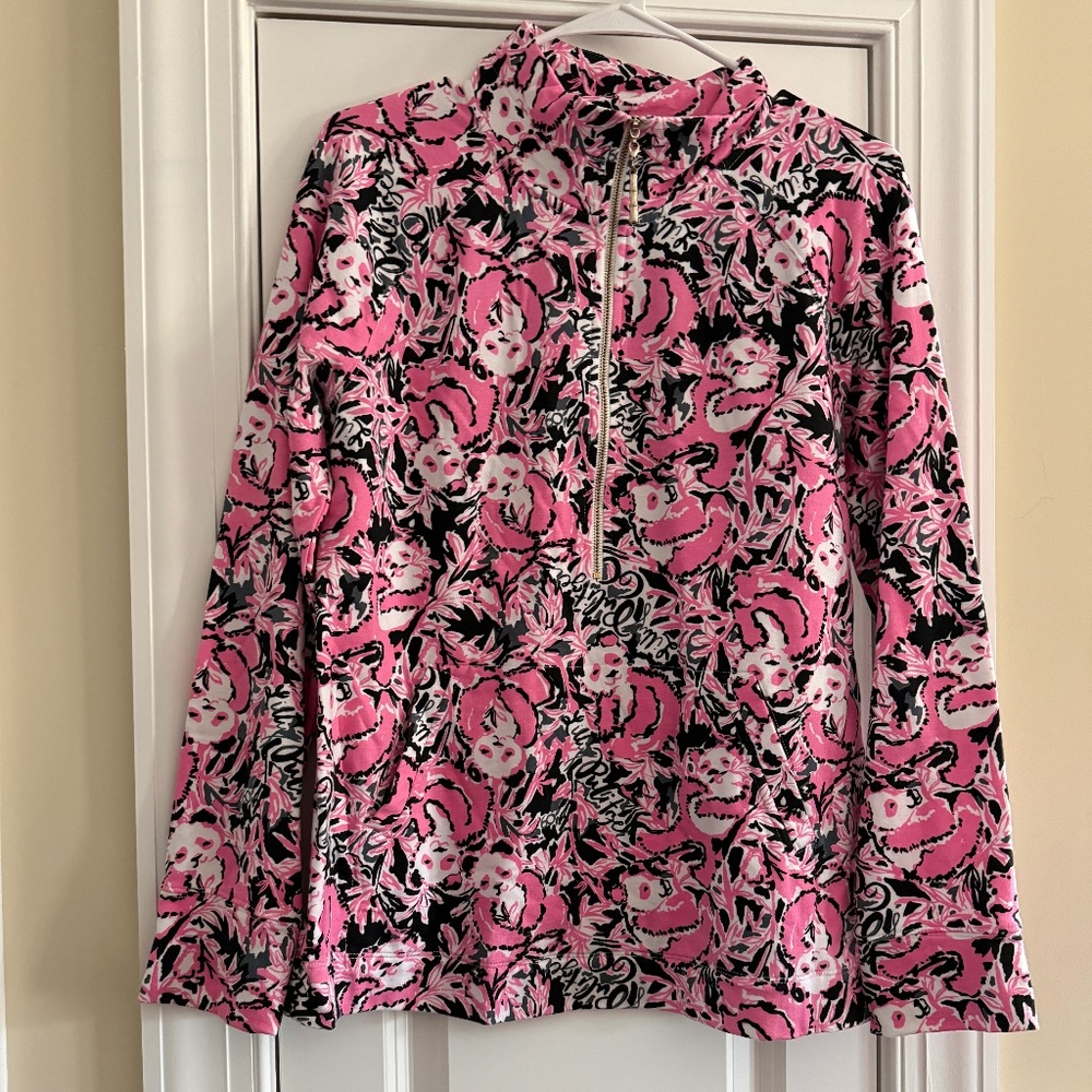 LN Lilly Pulitzer 60th Anniversary Hangin' with my Boo popover size M
